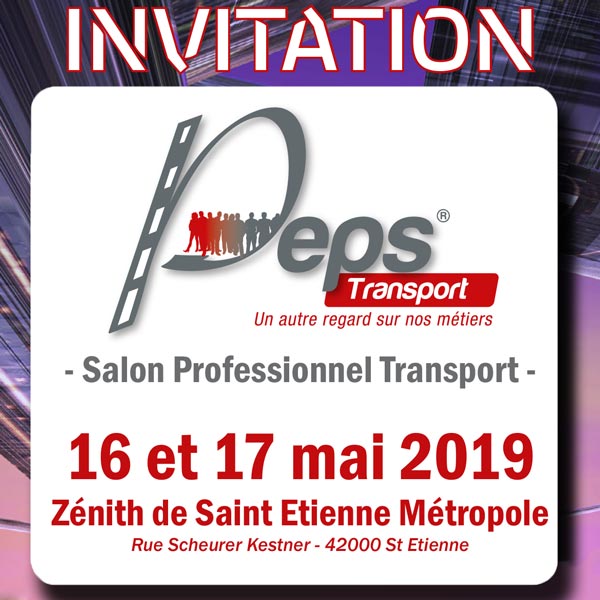 invitation PEPS Transport 2019